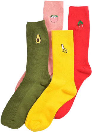 Socks Png Transparent Images - Fruit (460x460)