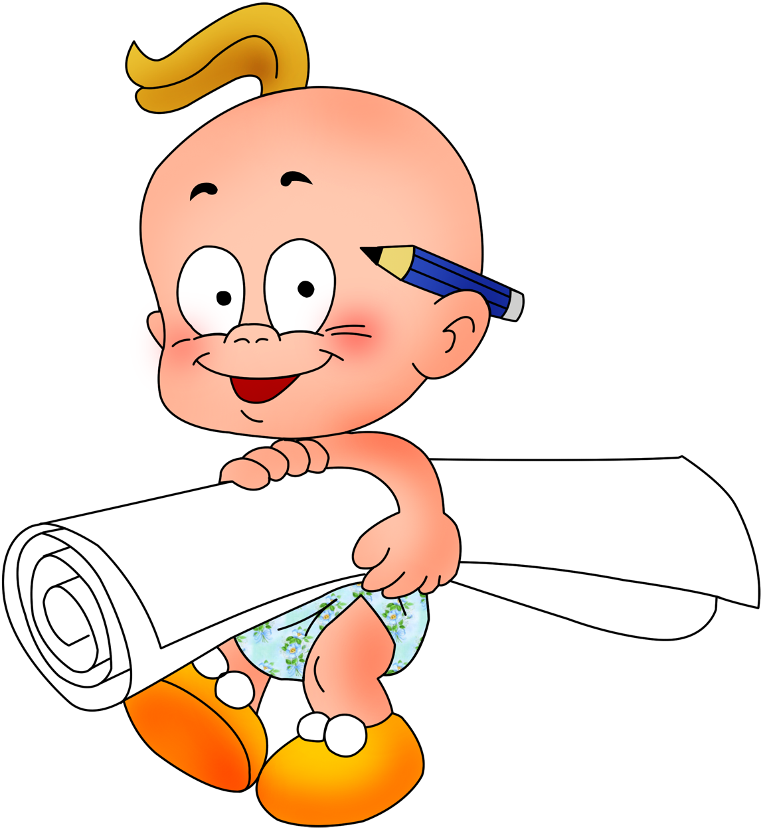 Q7epnzd - Funny Baby Clipart (850x850)
