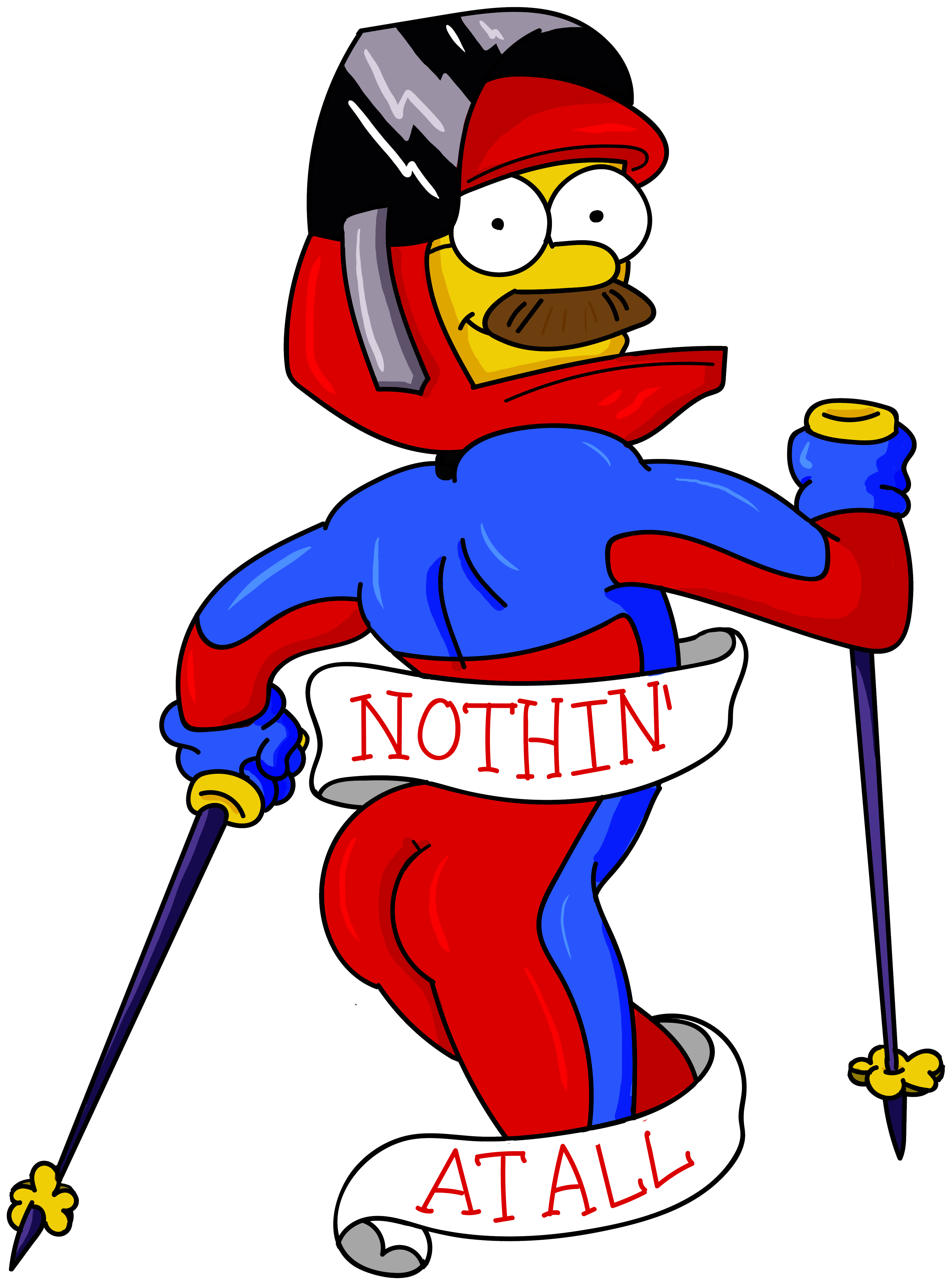 Stupid Sexy Flanders - Ned Flanders (3577x4841)