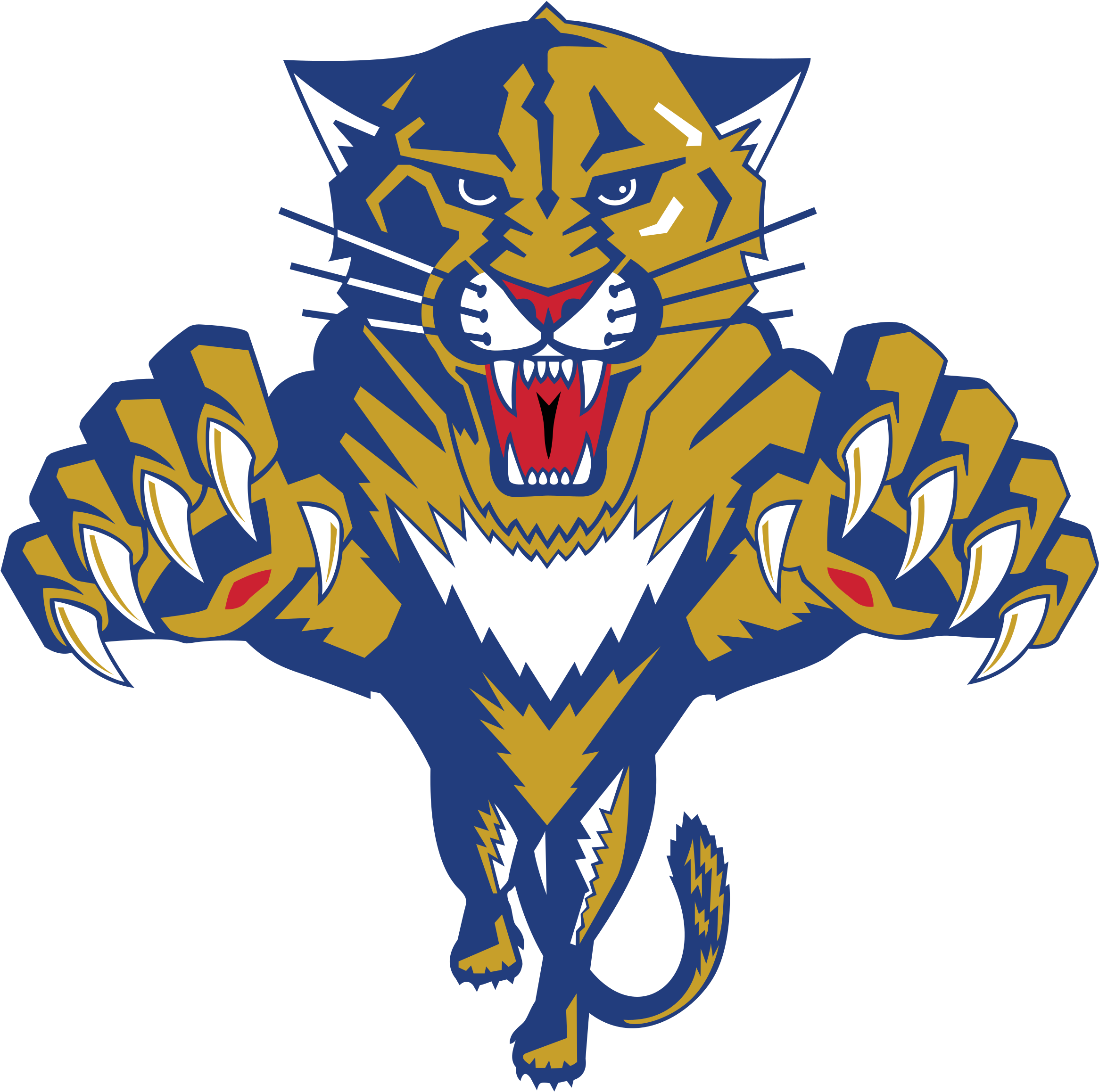Florida Panthers Logo Png Transparent - Florida Panthers Logo 2015 (2400x2400)