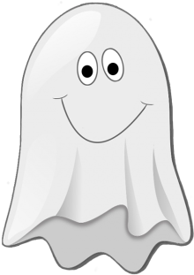 Halloween Clip Art Cute Little Ghost - Little Ghost Clipart (233x342)