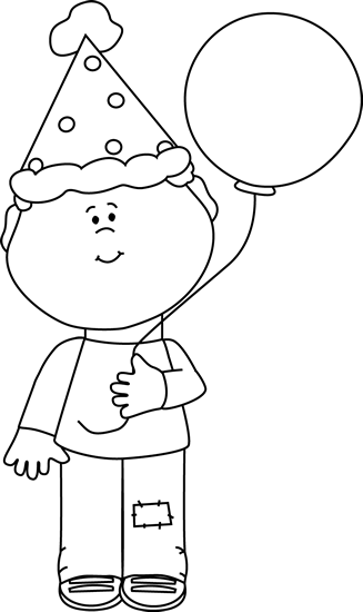 Black And White Birthday Boy - White (327x550)