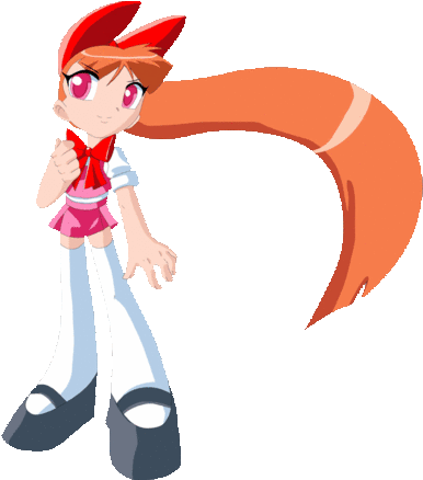 Powerpuff Girls Hình Nền Titled Blossom - Powerpuff Girls Doujinshi Blossom (500x454)