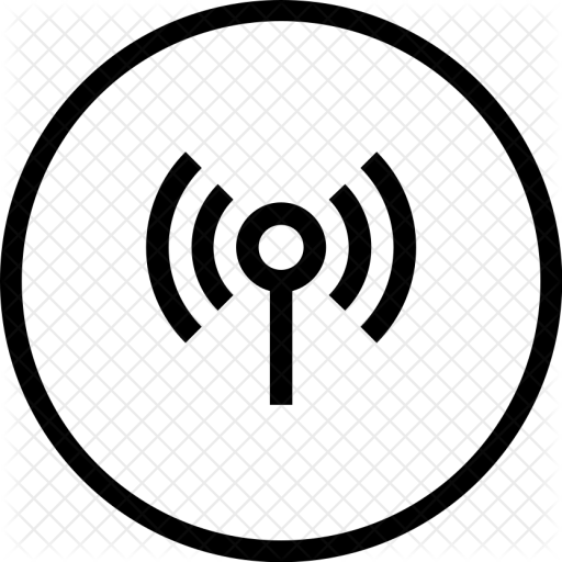 Antena, Wifi, Signal, Waves, Wireless, Interface, Ui - Antena Icon (512x512)