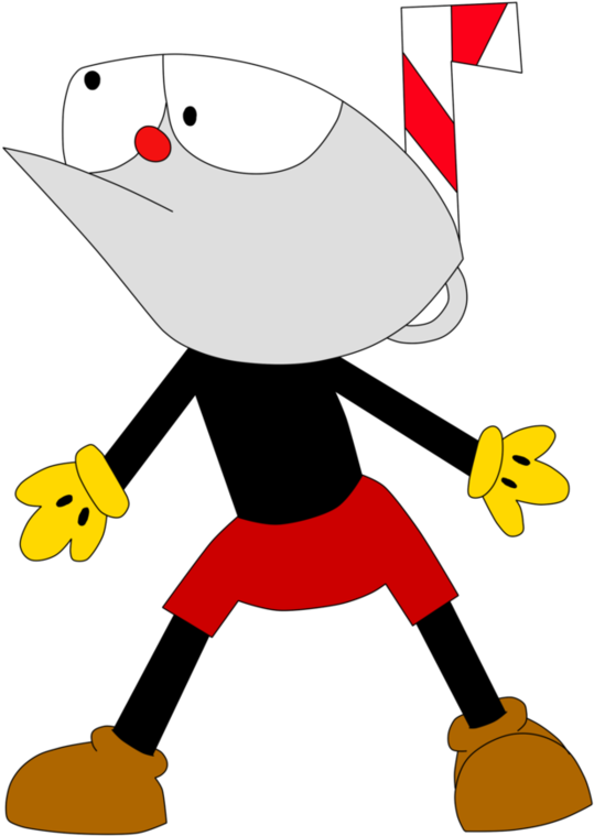 Cuphead Meme Woah By Colet-gamer - Cartoon (894x894)