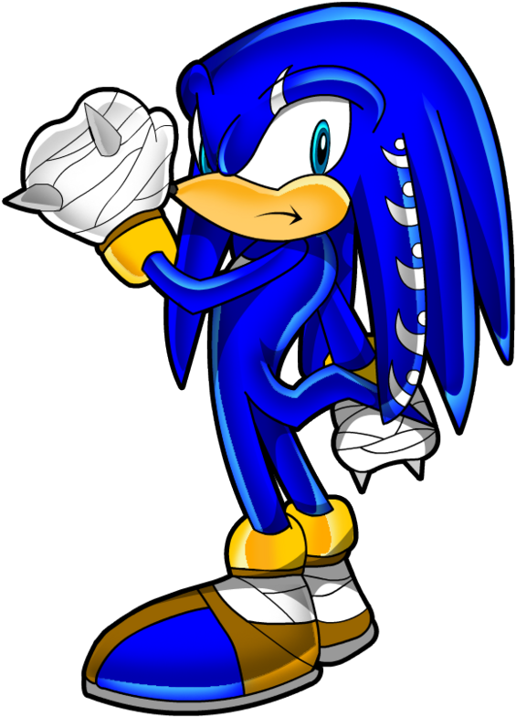 Lunas The Echidna Sa Style By Arkus0 - Blue Knuckles The Echidna (579x800)