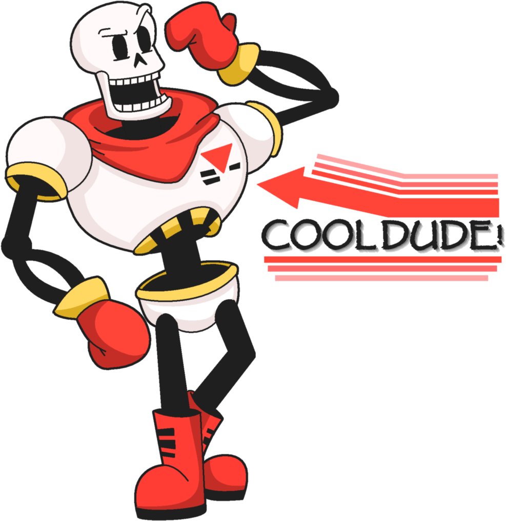 Papyrus The Skeleman By The-driz - Cartoon (1024x1041)
