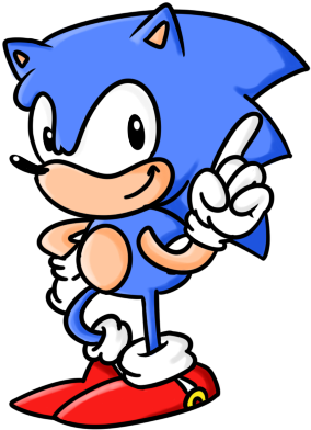 Page Doll By Poisonluigi - Sonic Finger Wag Png (400x400)