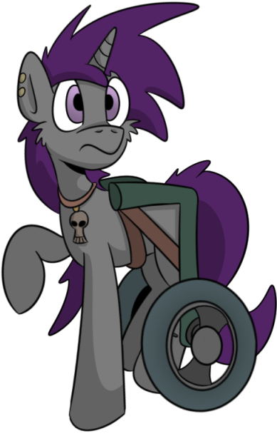 Jittery The Dragon, Dead Source, Disabled, Handicapped, - Cartoon (450x652)