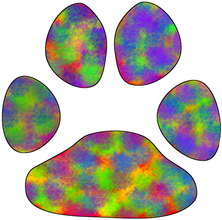 Mandala, Calming, Coloring Page, Printable, Printing - Paw Print Journal: Paw Print Notebook (small Journal (533x640)