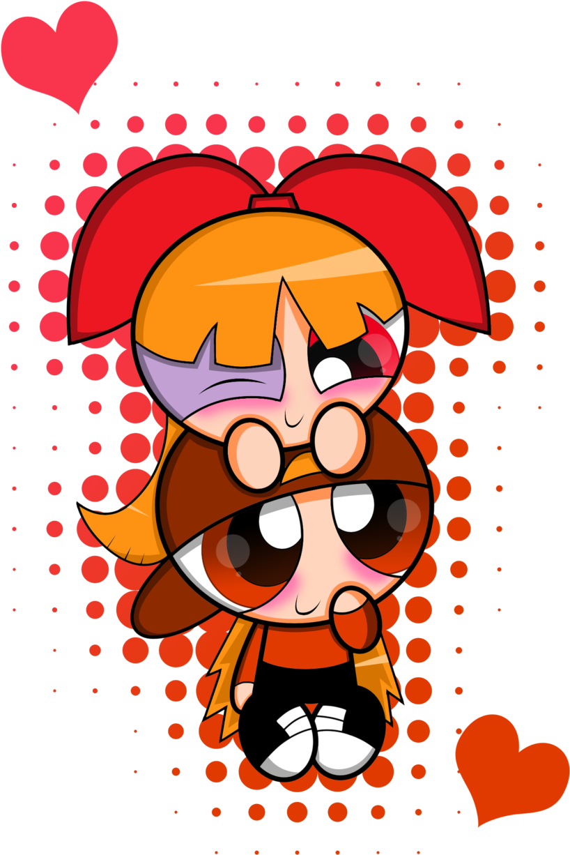 Brick And Blossom - Cartoon Couples From Tv (900x1302)
