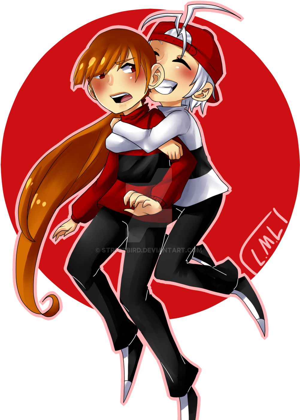 Art Trade Ben And Brick By Kanoii-chi - Cartoon (1024x1434)