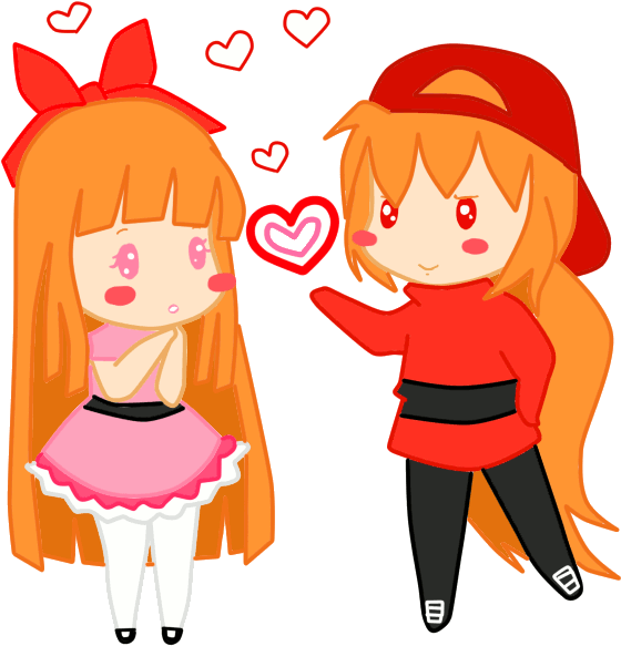 Blossom And Brick By Nanakoblaze - Blossom And Brick Loves (600x600)