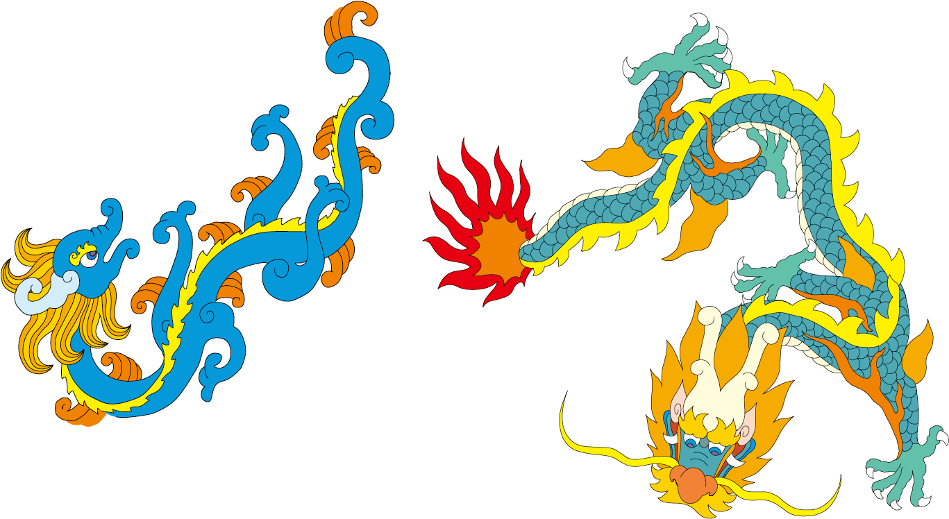 Chinese Dragon Yilong Longmian Longyin Lofter - 中国 龙 (1584x865)