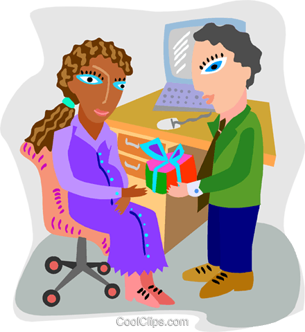 Maternity Leave Going-away Party Royalty Free Vector - Clip Art (440x480)