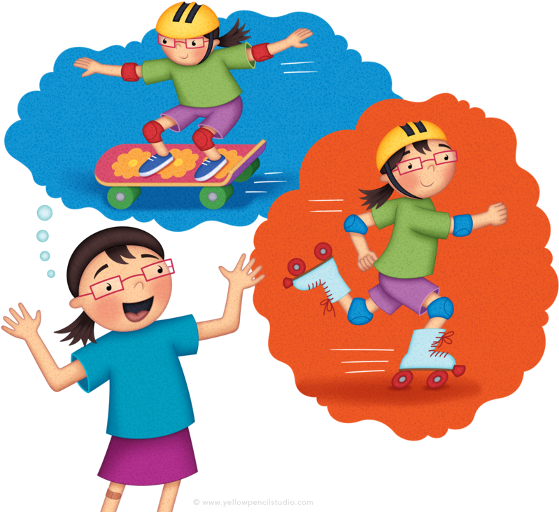 Lily Thoughts Yellow Pencil Studio - Design (1000x733)