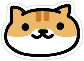 Neko Atsume-pumpkin - Neko Atsume Template Head (375x360)