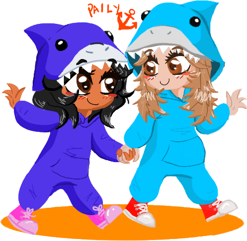 Amazing Paily Sharks Fan Art By Http - Twitter (499x486)