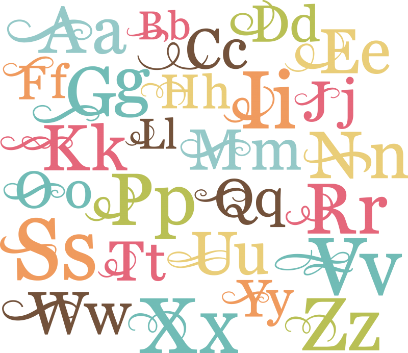 Alphabet Svg - Free Svg Alphabet Files (800x692)