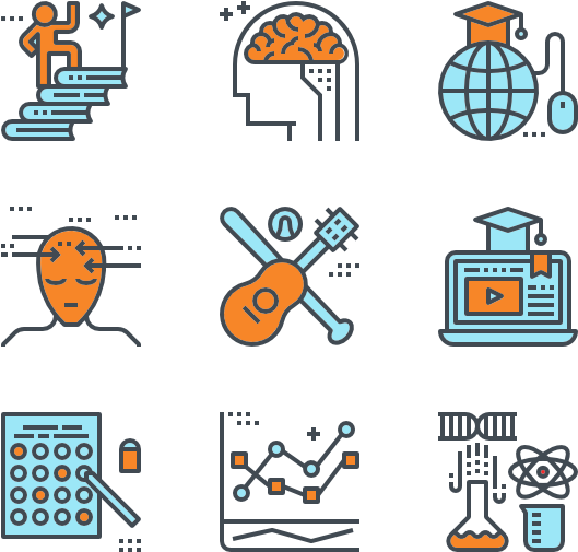 School Icon Elements - Fancy Icons (600x564)