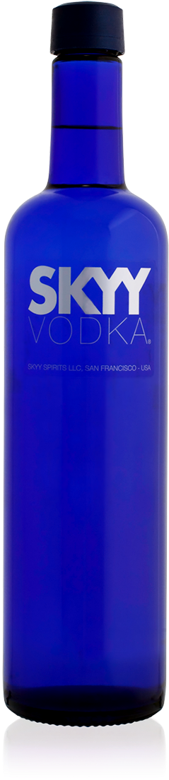 Collection Of Water Bottle Png - Skyy Vodka 1.5 L (438x1167)