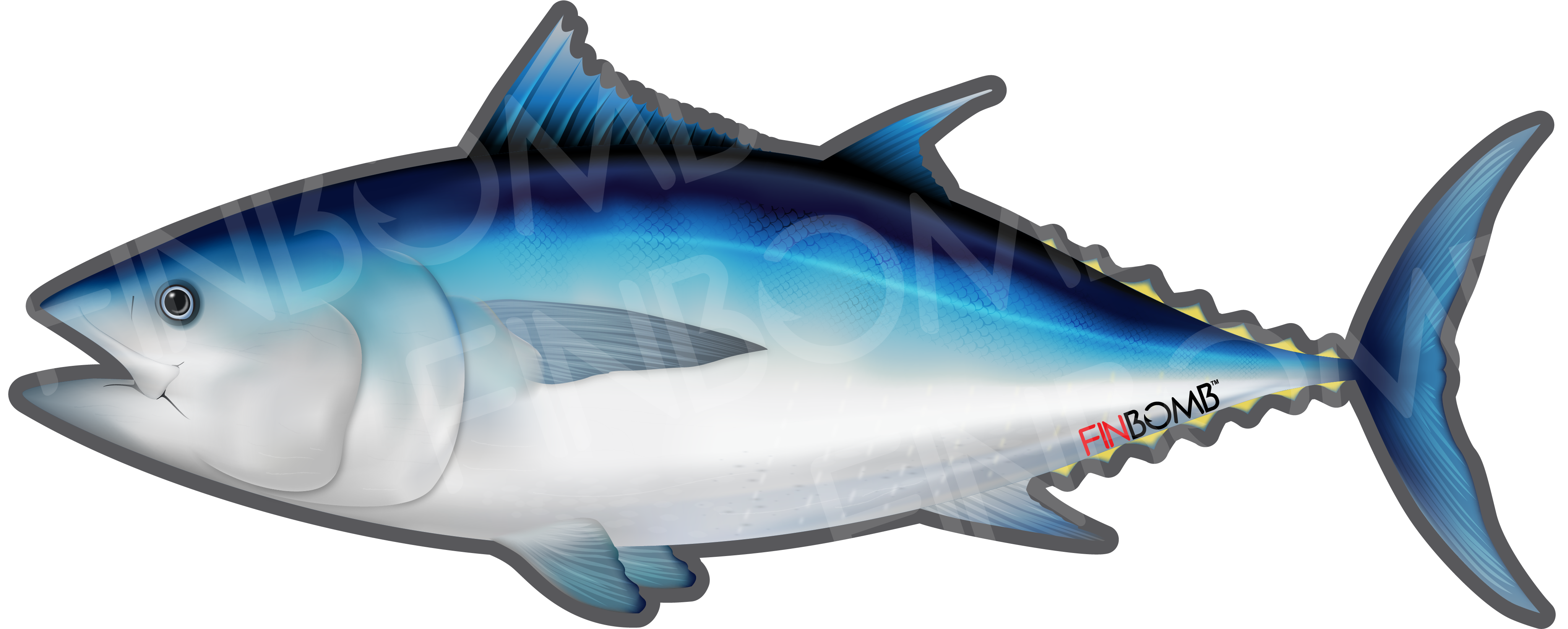 Fish, Image, Price - Bluefin Tuna Transparent Background (4163x2083)