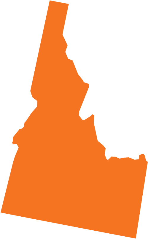 Cafepress Idaho State Shape Outline Iphone 7 Tough (499x802)