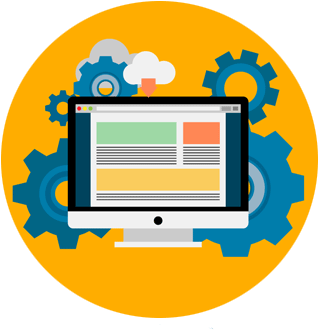 Web Development - Website Maintenance Icon Png (361x360)