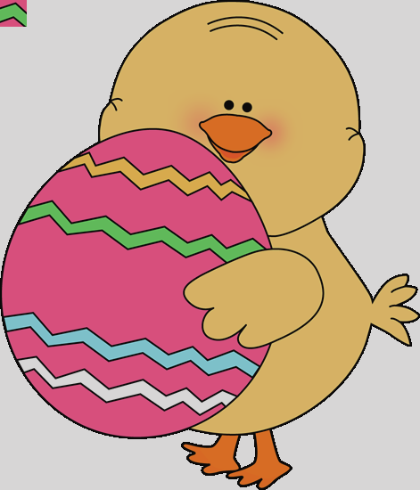 Clip Art Easter Chick (471x550)