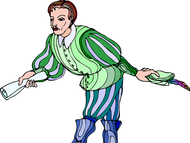 Aqa Gcse Much Ado About Nothing 15 Extracts With Questions - Shakespeare Characters Courier (colour) (609x457)