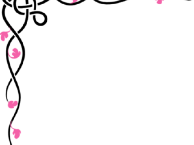 Flower Vine Clipart - Background For Microsoft Word (640x480)