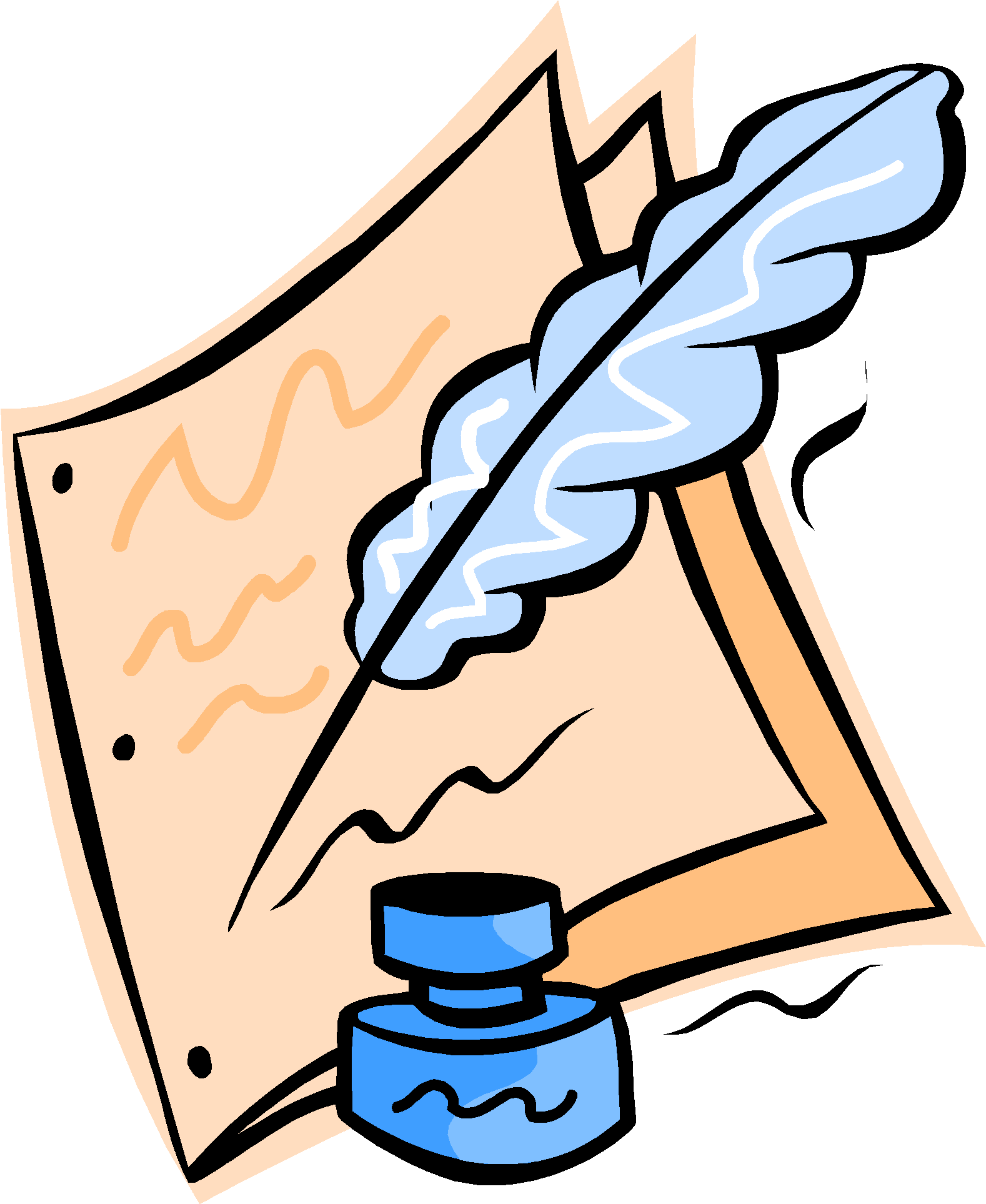 Eme Was Not Very Different From Modern English, Except - Ink And Paper Cartoon - (1642x2042) Png Clipart Download Eme Was Not Very Different From Modern English, Except - Ink And Paper Cartoon - (1642x2042) Png Clipart Download