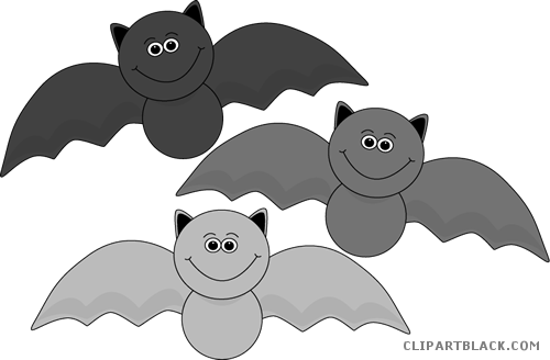 Bat Animal Free Black White Clipart Images Clipartblack - 1000 Images About Alf Halloween O (500x328)