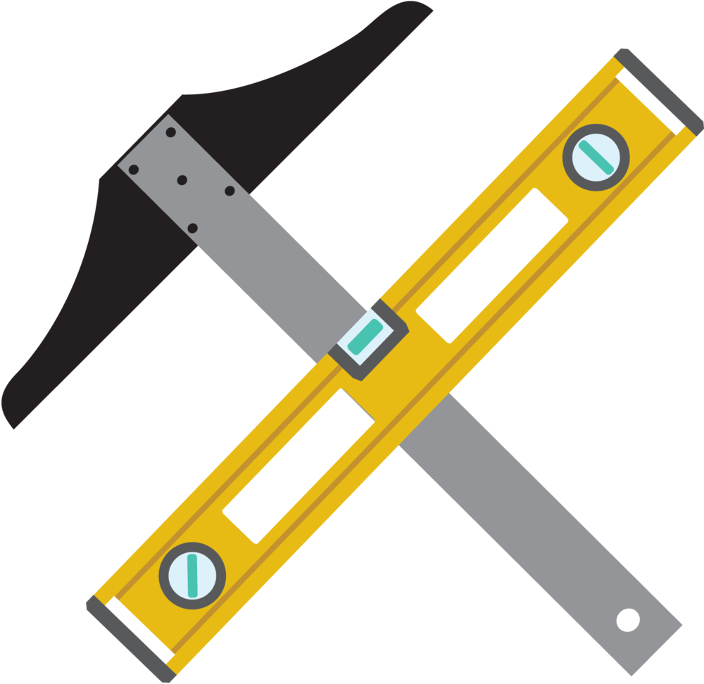 Level And T Square - Remodeling Png (1000x972)
