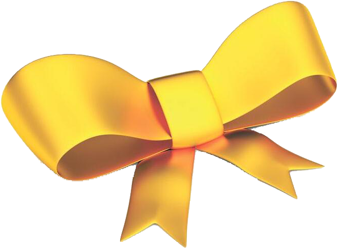 Ribbon Yellow Shoelace Knot Gold Gift - Ribbon (828x598)