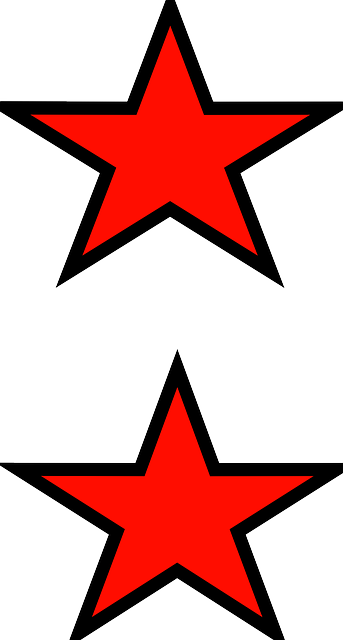 Startling Red Star Clip Art Stars At Clker Com Vector - Smoke On The Water Single (343x640)
