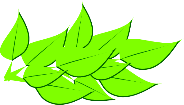 Leaves Clipart Spring Leaves - Spring Leafes Clip Art (600x342)
