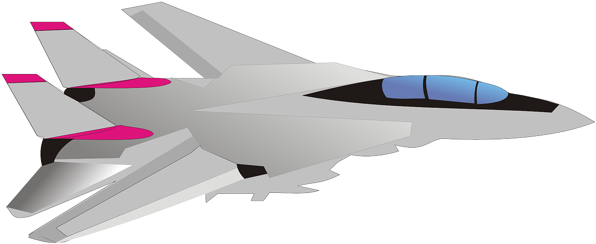 Jet Clip Art - Clip Art Fighter Jet (1280x640)