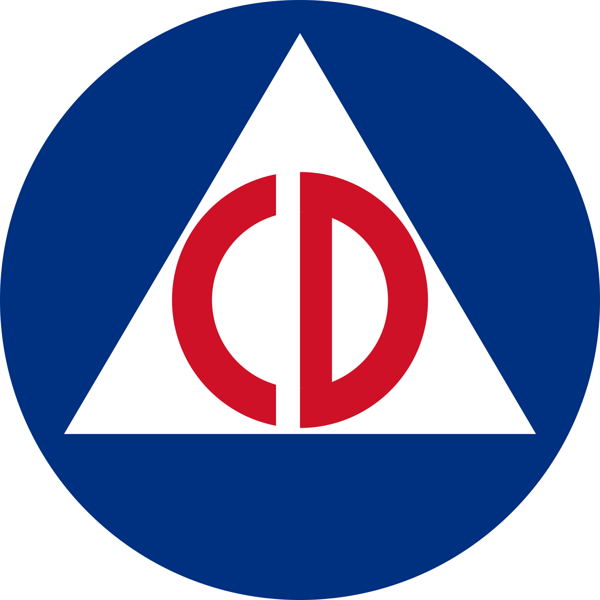 Circle Triangle Logo Clip Art At Clker - Hawaii Emergency Management Agency Logo (1600x1600)
