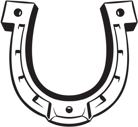 Horse Shoe Horseshoe Clip Art Wikiclipart - Big Boss High Roller Ipa (500x500)