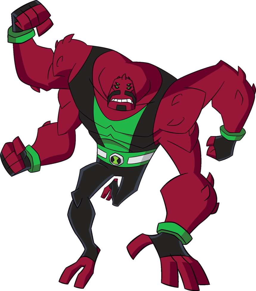 Ben10 Clip Art - Ben 10 Four Arms Pinimg (859x979)