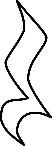 Quarter Rest Clip Art - Quarter Rest Coloring Page (210x584)