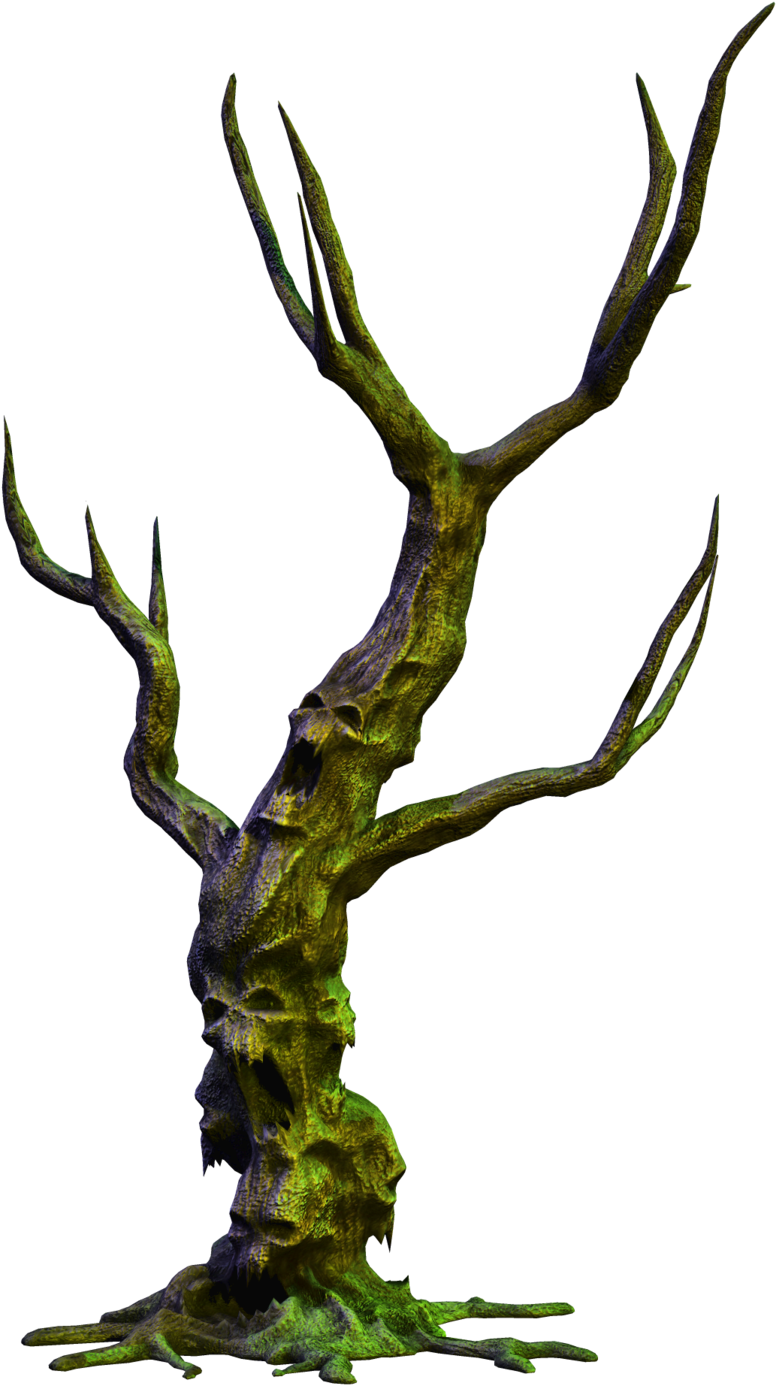 Spooky Tree 05 Png Stock By Roy3d - Scary Tree Png (1024x1409)
