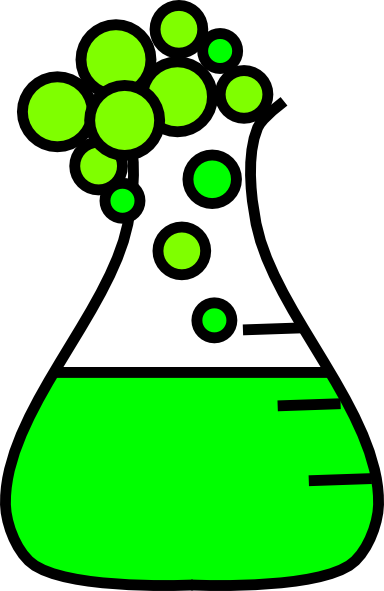 Science Beaker Clip Art (384x591)