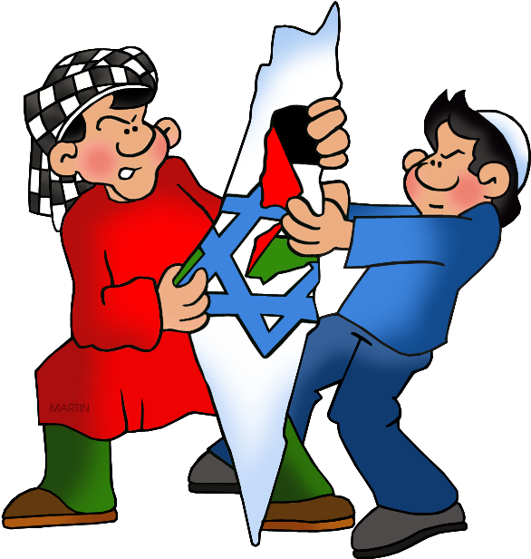 Nfl Clip Art - Arab Israeli Conflict Coldwar (611x648)