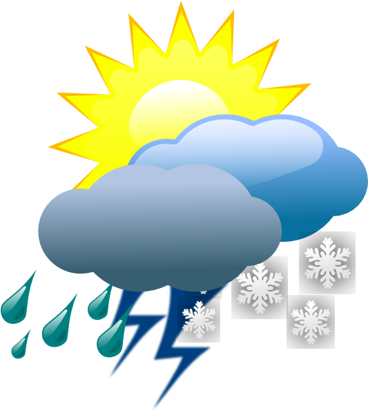 Weather - Weather Clipart Transparent Background (558x595)