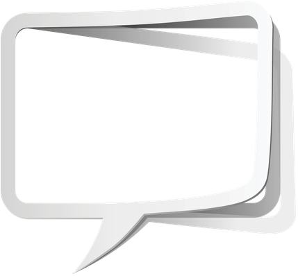 Colorful Speech Bubble Borders - Speech Balloon (460x399)