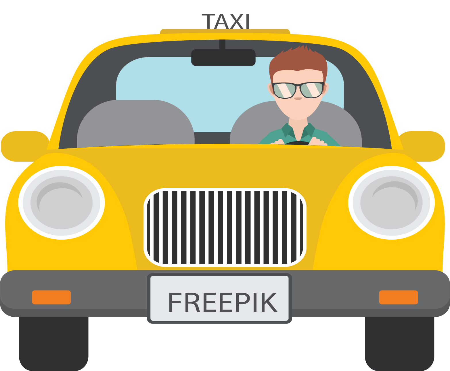 Taxi Cab Png Clipart Image 01 - Taxi Clipart Png (1565x1290)