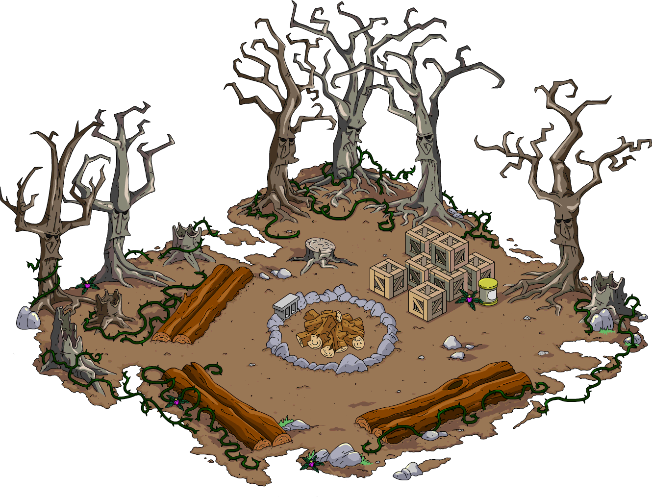 Are You Afraid Of The Bark - Campfire (1330x1014)