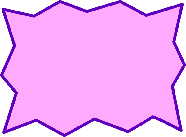 Pink Speech Bubble Clip Art At Vector Clip Art - Superhero Speech Bubble Clip Art (600x443)